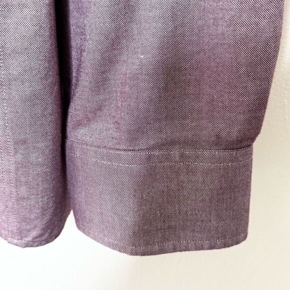 Duluth Trading Co. Purple Shimmer Button Down Shirt - Men’s US XL - Picture 4 of 9
